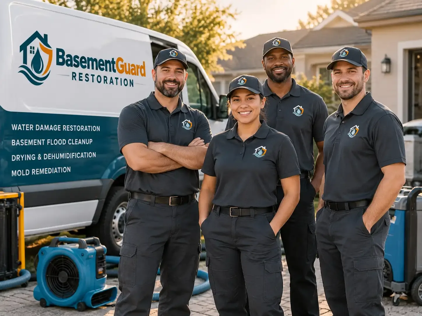 Basement Water Damage Restoration company in Camanche, IA